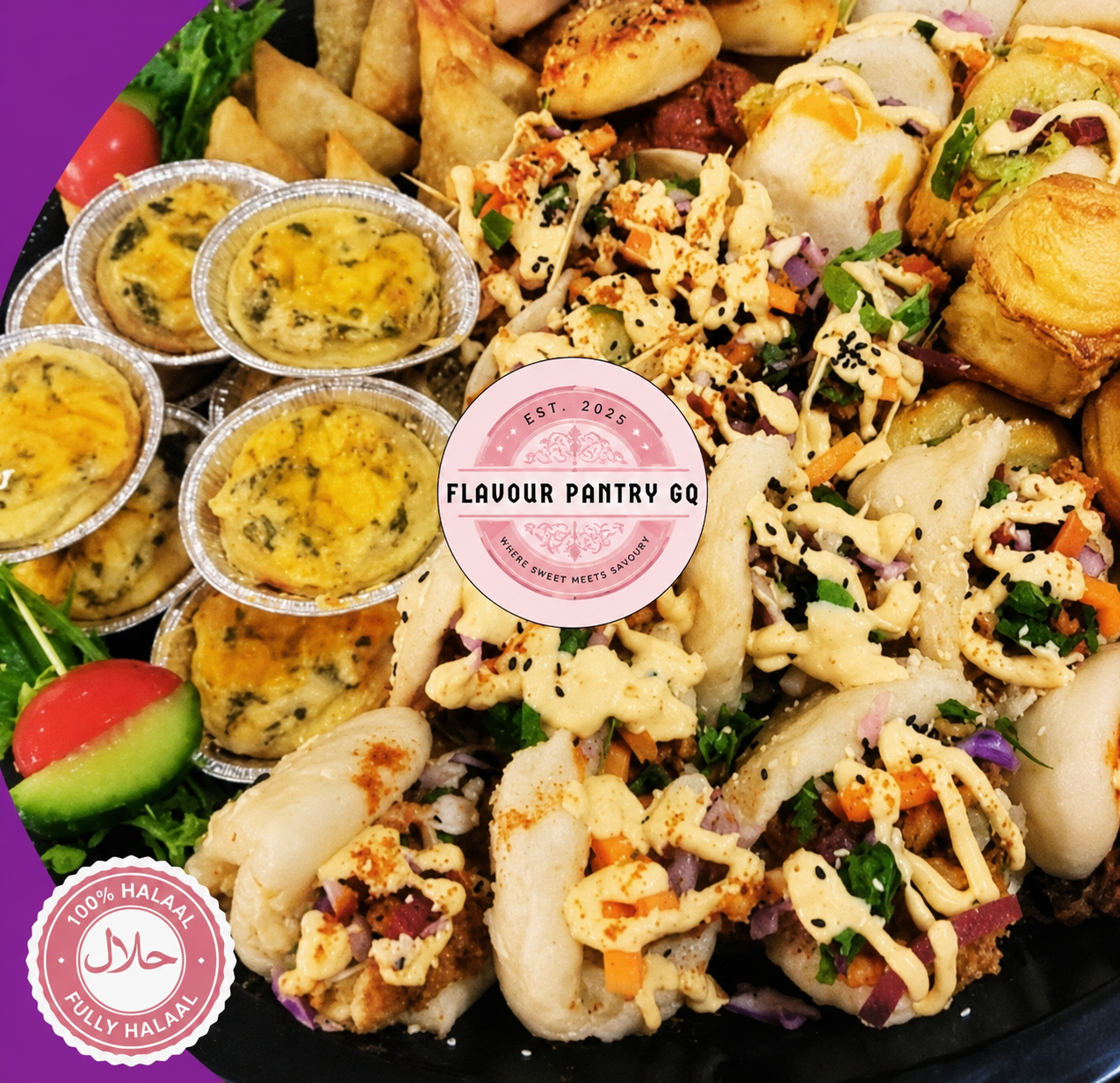 Flavour Pantry GQ halaal savoury platter