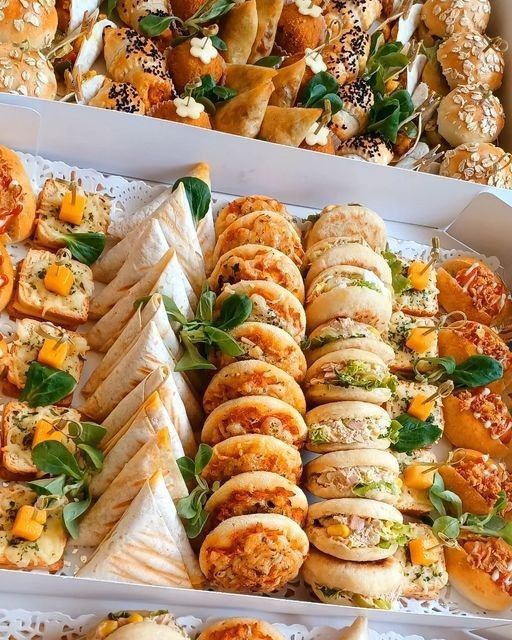 Assorted savoury platter